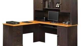 I created this video with the YouTube Slideshow Creator and content image about ; Computer Desk with Hutch, computer desks with 