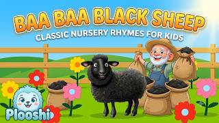 Baa Baa Black Sheep – Plooshi kids song video