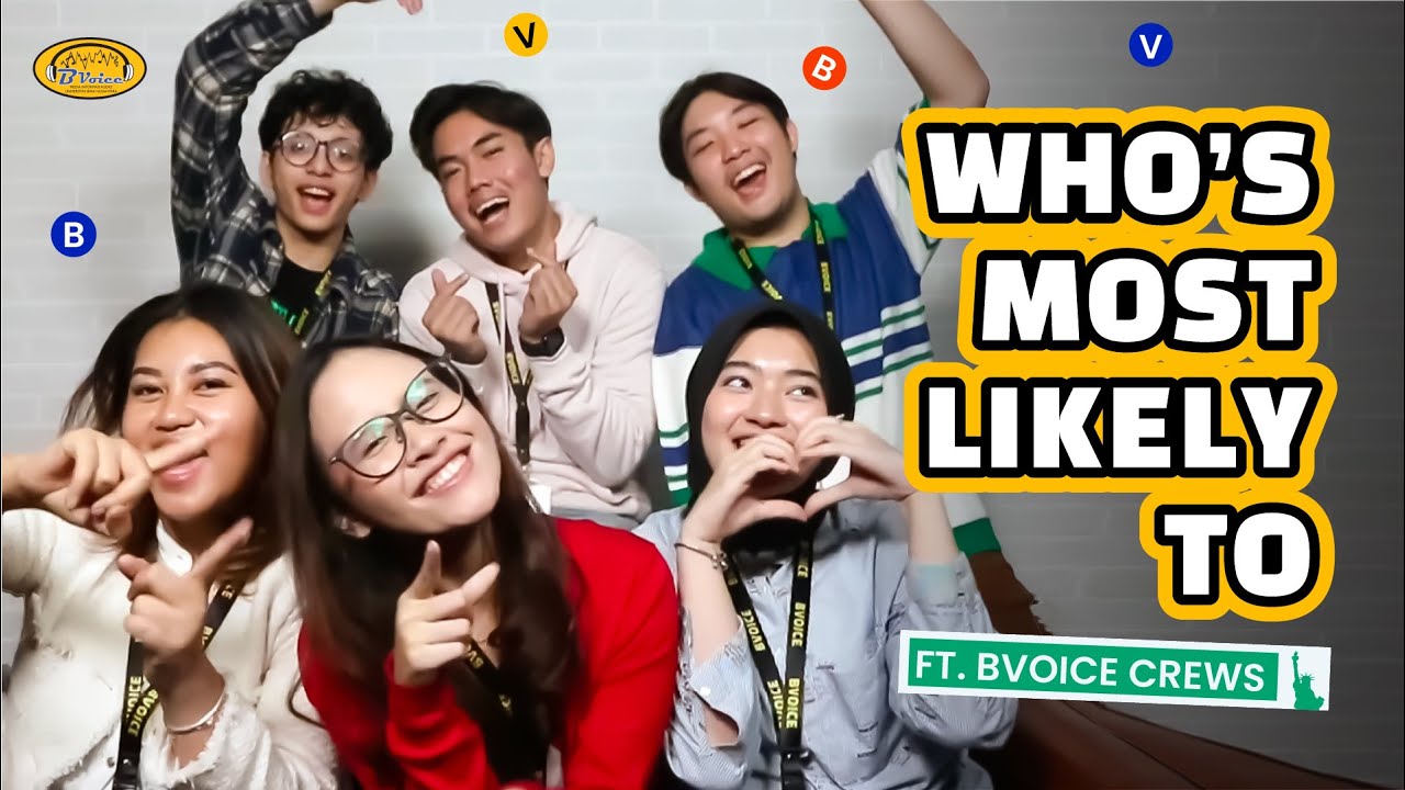 BVoice Radio Crew Plays “The Most Likely To!”