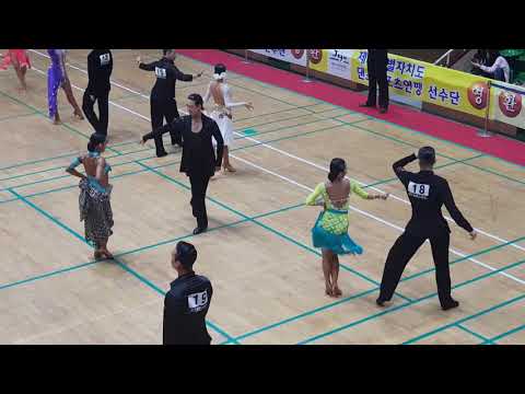 제11회 제주국제자유도시배 전국댄스스포츠대회  프로페셔널 라틴 semi final  chachacha