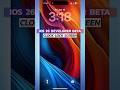 Clock Lock Screen: iOS 26 Development Beta