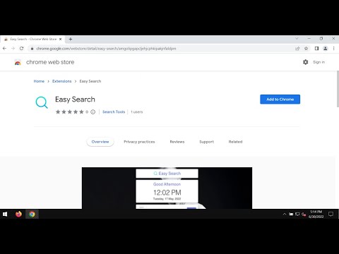Easy Search browser hijacker (removal instructions).