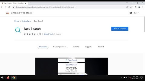 Easy Search browser hijacker (removal instructions).