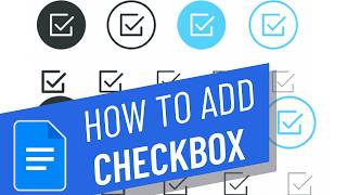 How To Add Checkbox in Google Docs
