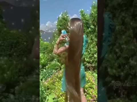 شعر طويل يمه فدوء لي ام شعر بجننننن