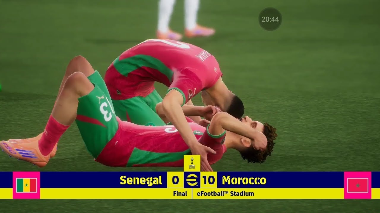 efootball game play 43| efootball CAF AFRICA CUP OF NATIONS 25 Round of 16|| 