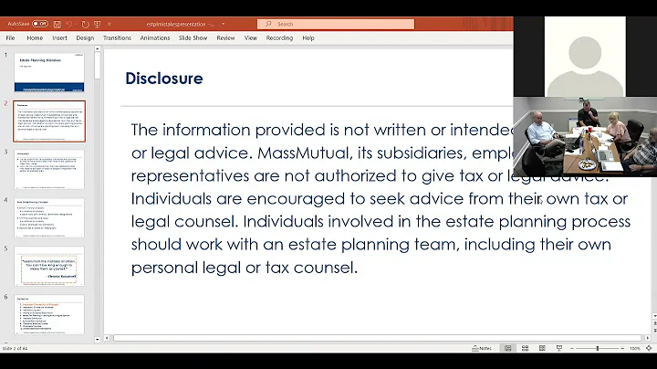 GPAgency CE Program on Estate Planning