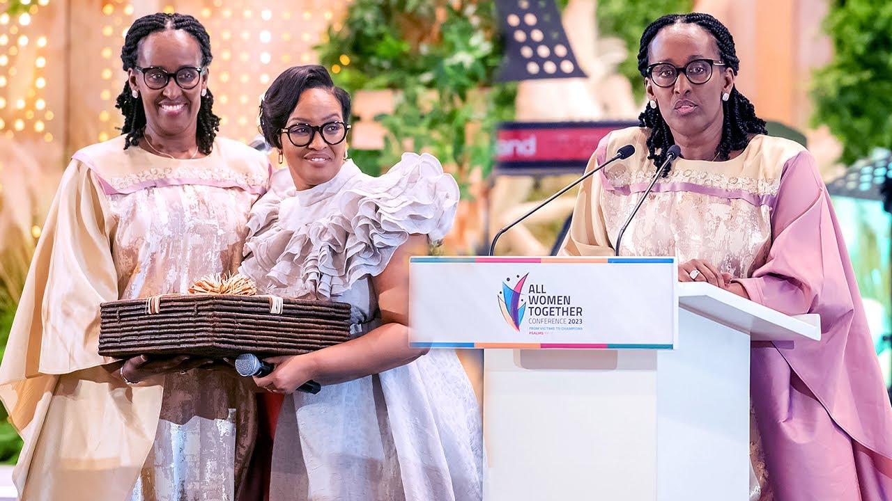 Bwa Mbere MADAME JEANNETTE KAGAME ATUNGUWE NA AP. MIGNONNE ARARIRIMBIWE, ATUGANIRIJE NEZA