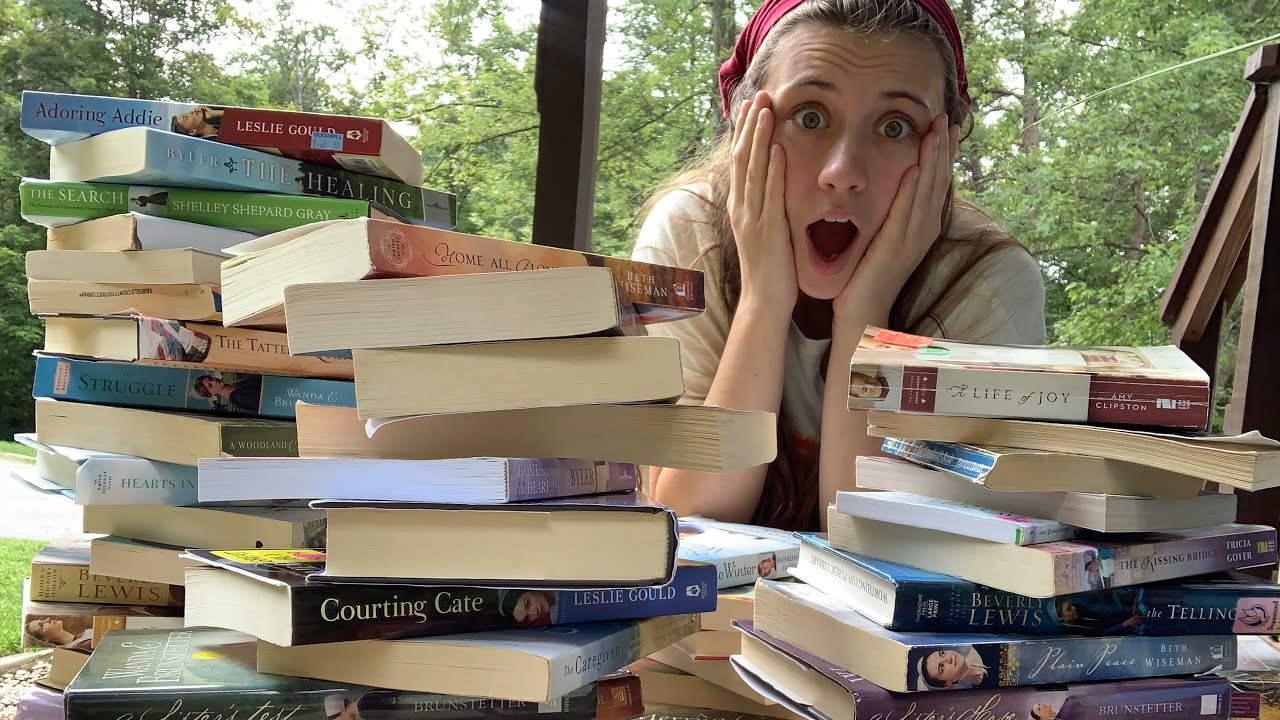 ✨ HUGE AMISH BOOK JACKPOT!!!!! ✨  - Yard Sale Haul | Book Haul