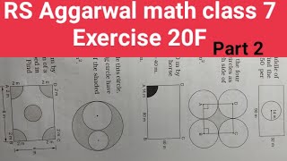 RS Aggarwal math class 7 exercise 20F solutions ।। Class 7 exercise 20F RS Aggarwal math