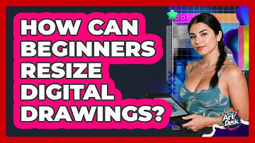 How Can Beginners Resize Digital Drawings?