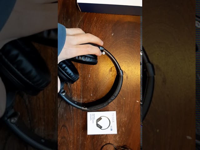 Auriculares TEDGE negros inalámbricos | REVIEW | calidad-precio? - YouTube
