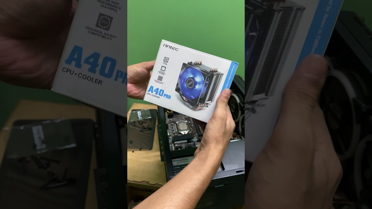 UNBOXING 🔥ANTEC A40 PRO CPU COOLER | JOKER TECH CONTENT
