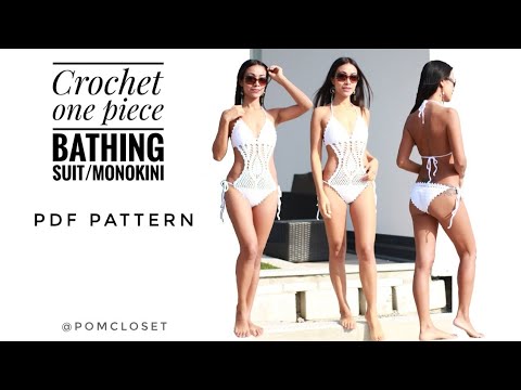 Crochet Monokini pattern reading and making along, Monokini PDF file pattern #crochetmonokini