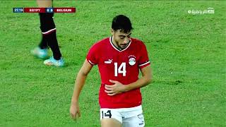 كل ماقيل من معلق مباراة مصر وبلجيكا عامر عبدالله عن | أكرم توفيق Akram Tawfik vs Carrasco