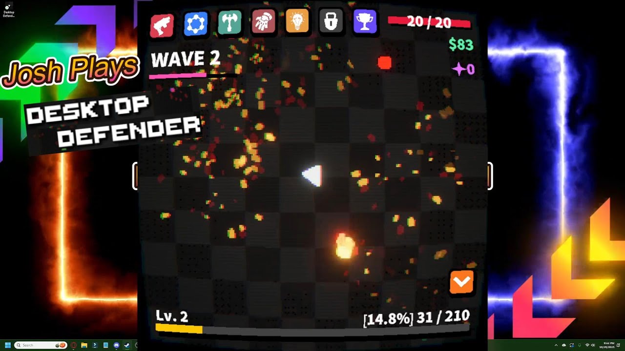 Desktop Defender Demo (Josh Plays)