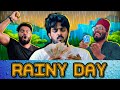 Different people in rainy day  the fun fin  barish ka din  comedy skit  funny sketch  monsoon