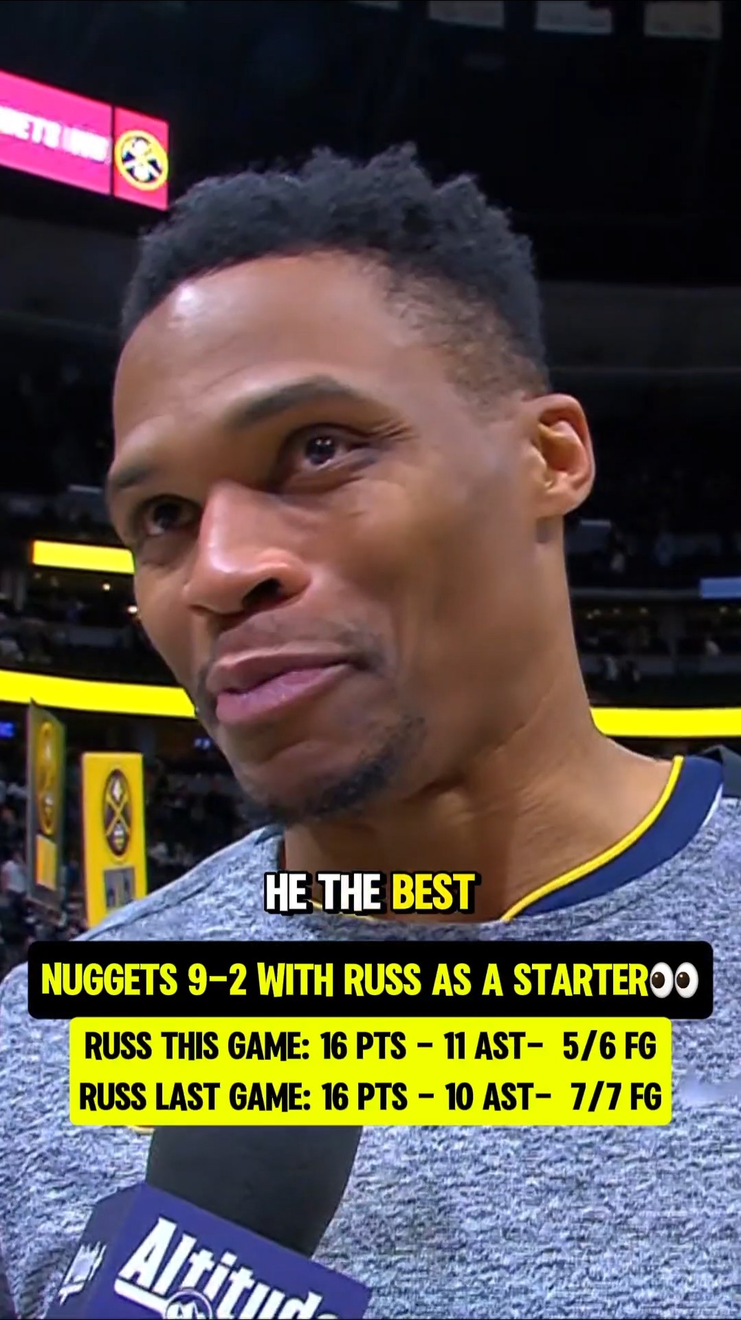 It's a Russ Revolution in Denver?