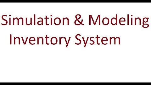 Simulation & Modeling Inventory System Bangla Tutorial.