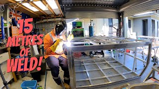 Skinning the canopy! Aluminium offroad toy hauler build #overlanding by Kenny B 6,225 views 2 years ago 3 minutes, 34 seconds