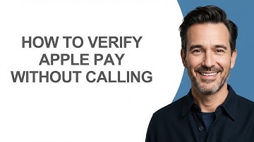 How to Verify Apple Pay Without Calling - KevinHowTo