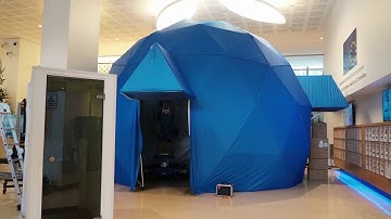 Unity Dome timelapse in Brussels 2017