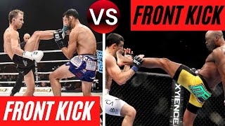 Front Kick To The Face 2 Variations W Video Footage