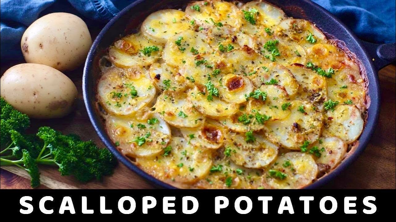 CREAMY SCALLOPED POTATOES (VEGAN) | Frey and Maria