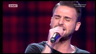 The Voice of Greece 4 - Blind Audition - TOSA GRAMMATA - Baggelis Badekas