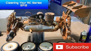 How to Properly Clean Your Nitro RC Car Part 2 Cleaning
