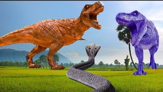 T-Rex Chase dinosaur Jurassic world full🦖 video#trex#trexdinosaur#jurassicworld#viralvideo#subscribe