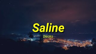 Decks - Saline (Lyrics) (Prod. caspr & jolst)