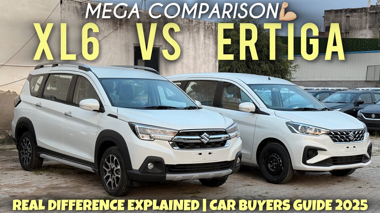 Ertiga VXI vs XL6 Zeta | Best Family Car in 2025? Detailed Comparison - Shrish Kaushik 