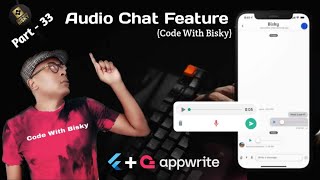 33. Sending Chat Voice Audio with Flutter and Appwrite Storage screenshot 4