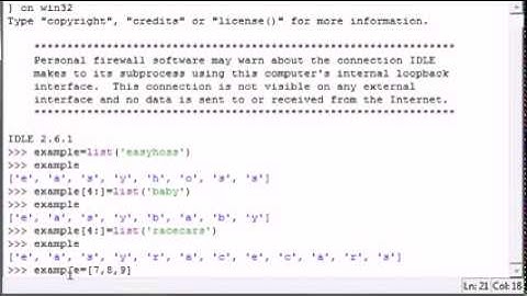 Python Programming Tutorial   13   Slicing Lists