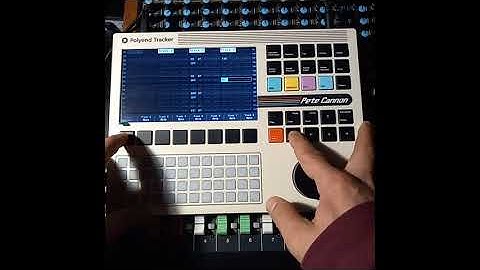 POLYEND TRACKER PETE CANNON EDITION TEST 003 (BIG EARS SOUND STATION)