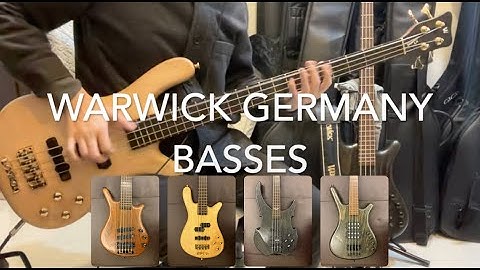 Warwick Basses Comparison：Corvette vs  Streamer vs  Thumb vs  Vampyre