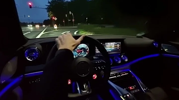 GT 53 AMG Night View and Night Drive