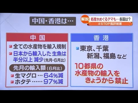 「外交カードには使わないで」処理水放出について海外も敏感に反応【福島県】 (2023年8月24日)