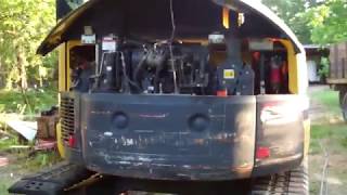 Komatsu pc88 mr8 engine oil/filter change - How to