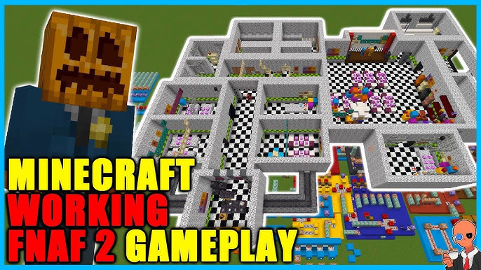 Building a CUSTOM FNAF SISTER LOCATION in Minecraft! 