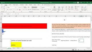 Tutorial: Menyusun Laporan Keuangan (Cash Flow dan Catatan Atas laporan keuangan/CALk)
