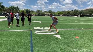 DB Drills | 5 Cone - Weave - Break - Drive | How To Play Cornerback DB Drills | 5 Cone - Weave - Break - Drive | How To Play Cornerback