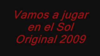 Vamos a jugar en el Sol (Miranda 1999) chords