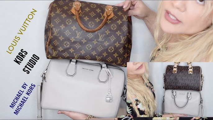 Louis Vuitton Speedy 35 vs. Michael Kors Grayson! 