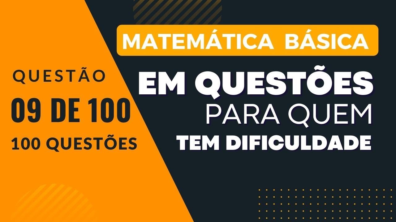 QUIZ DE MATEMÁTICA - QUESTÕES DE CONCURSO - EQUAÇÃO DO 2º GRAU