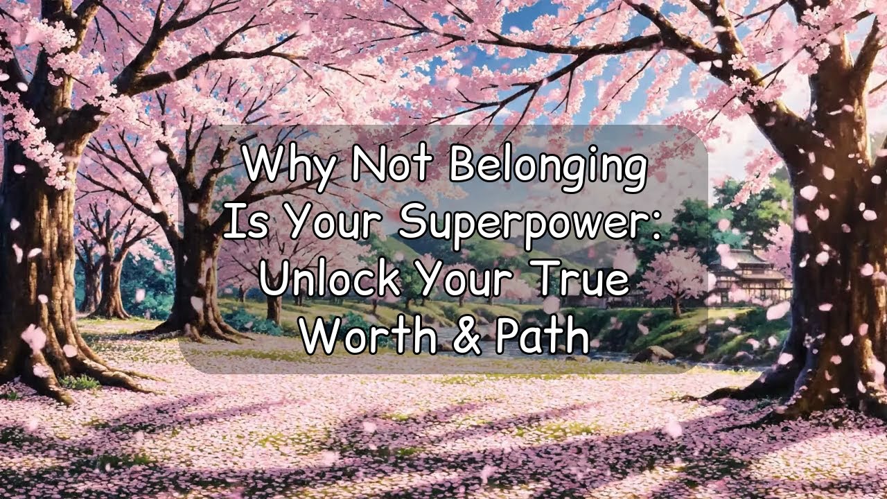 Why Not Belonging Is Your Superpower: Unlock Your True Worth & Path