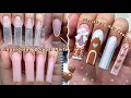 GINGERBREAD POLYGEL NAILS🤎 GINGERBREAD NAIL ART &amp; CHRISTMAS NAIL DESIGN! | Nail Tutorial