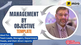 Management by Objective MBO Template in Miro