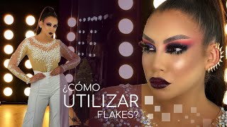 Cómo utilizar flakes en un difuminado infinito? / poner pestañas abajo? - JUANHERNANDEZMAKEUP